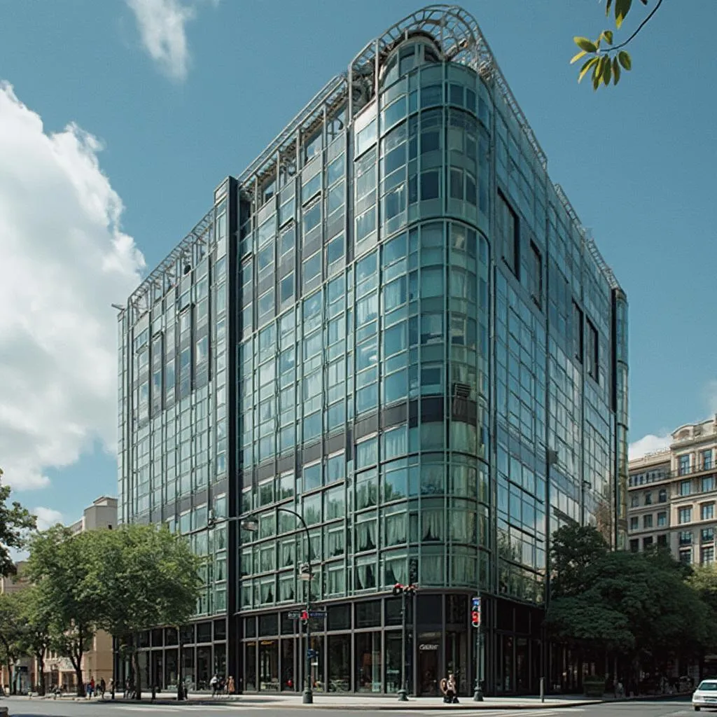 Fachada de Vidrio Arquitectónico