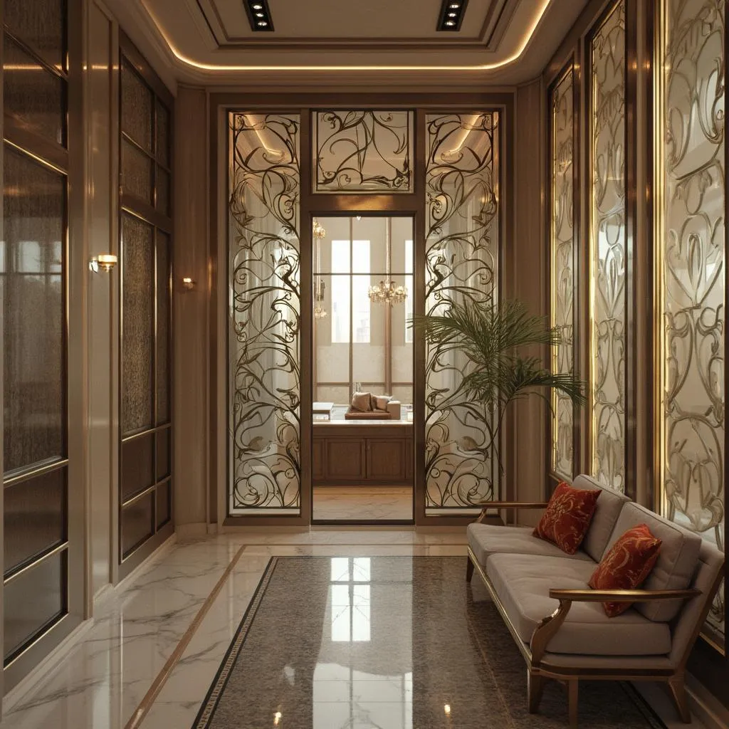 Diseño Interior con Elementos de Vidrio